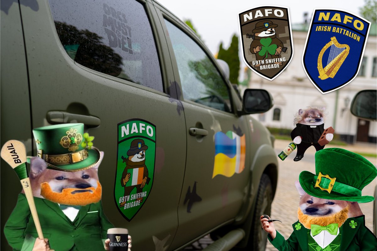 Wolfhound Fellรก ๐ฎ๐ช๐ช๐บ๐บ๐ฆ๐บ๐ธ๐ฌ๐ง #TeamYuri (@justinhead1982) on Twitter photo ๐ฎ๐ช The Irish Battalion truck fundraiser for ๐บ๐ฆ's 14th Separate Mechanized Brigade has reached 50% of its total ๐ฏ amount - โฌ19,500!
โ๏ธ Any small donation is appreciated and you will have played your part in funding a truck which is a vital commodity for ๐บ๐ฆ's defenders! ๐
1/2 ๐ฎ๐ช The Irish Battalion truck fundraiser for ๐บ๐ฆ's 14th Separate Mechanized Brigade has reached 50% of its total ๐ฏ amount - โฌ19,500!
โ๏ธ Any small donation is appreciated and you will have played your part in funding a truck which is a vital commodity for ๐บ๐ฆ's defenders! ๐
1/2