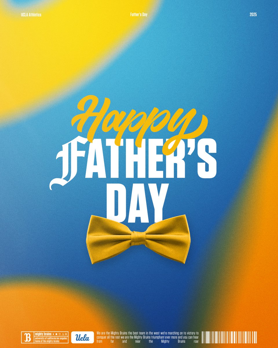 Happy #FathersDay to all the great Bruin dads 🐻👔 

#GoBruins