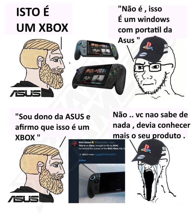 Dia 327 do Sonysta em negação.

O que a Microsoft fez nessa geração é uma jogada muito além da compreensão dos pangarés de QI 83. O golpe é duríssimo e vai ser difícil eles se recuperarem.

Em quanto isso o Xbox vai se consolidando a plataforma definitiva dessa e da próxima gen.