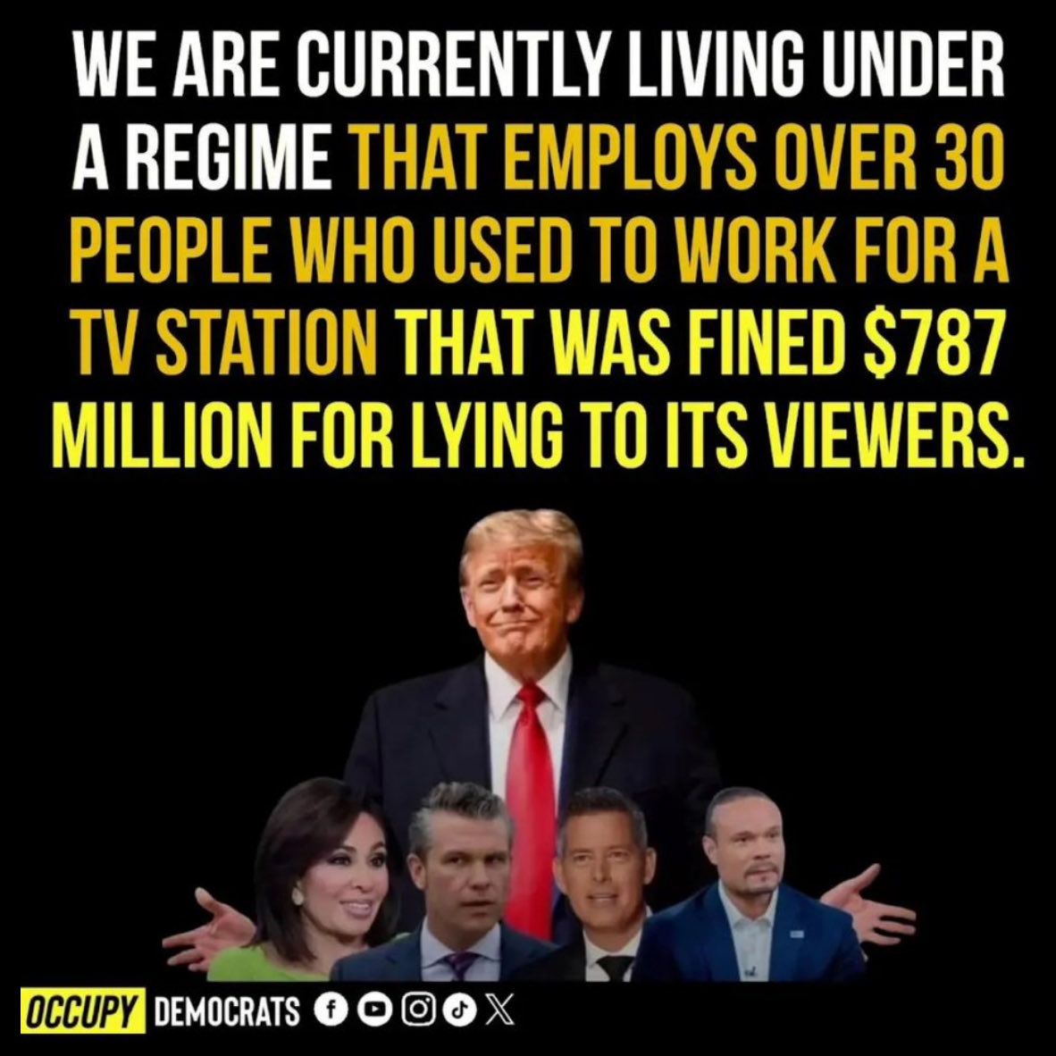 Raise a ✋ if you think a TV reality 'star' is UNFIT to be Commander in Chief! 🙋‍♂️