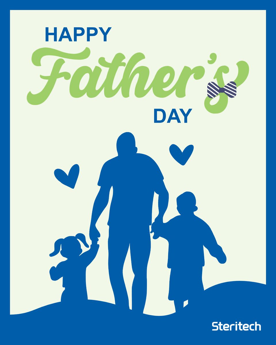 Happy #FathersDay from our Sterifam to yours! 💙