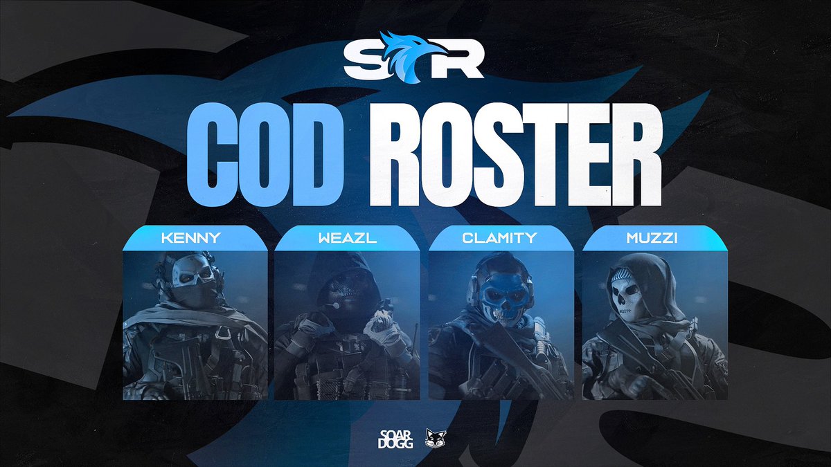 SkyRisers (@skyrisersgg) on Twitter photo After DOMINATING the Open Division 💪
The squad is taking a step up into the Masters Division in the <a href="/ZGLCallofDuty/">Zoned Out Gaming League</a> league.
They’re locked in, focused, and ready to make some serious noise. 🔥
<a href="/ca_lamity_/">Calamity</a>
@Weazzzzzz
<a href="/muzziisback/">Muzzi</a>
<a href="/9phortable/">Kenny</a>
#RiseAbove
<a href="/SoarDogg/">SoarDogg Apparel</a> • After DOMINATING the Open Division 💪
The squad is taking a step up into the Masters Division in the <a href="/ZGLCallofDuty/">Zoned Out Gaming League</a> league.
They’re locked in, focused, and ready to make some serious noise. 🔥
<a href="/ca_lamity_/">Calamity</a>
@Weazzzzzz
<a href="/muzziisback/">Muzzi</a>
<a href="/9phortable/">Kenny</a>
#RiseAbove
<a href="/SoarDogg/">SoarDogg Apparel</a> •