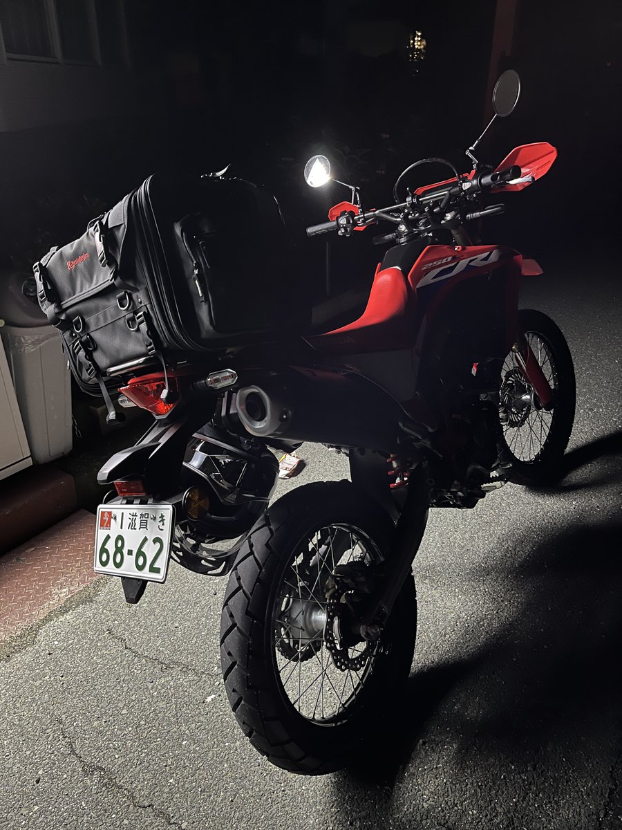 masaki249cc's tweet photo. 今日の空気圧は前後とも170kPaに設定しました。
乗り心地はソフトでコーナリング中も違和感がなくなかなか良いフィーリングです。自分にとって最適な空気圧を探すのもバイクの楽しみのひとつですよね。
#CRF250L #GP210 https://t.co/Uqhyzhv6FM