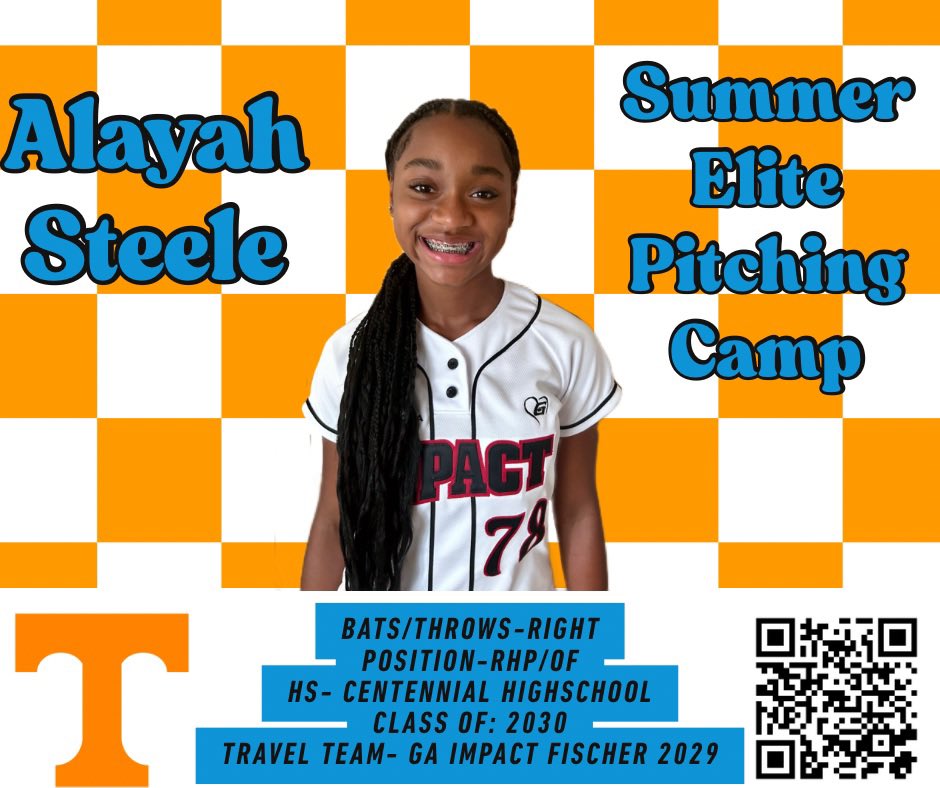 Alayah Steele (@laysteele_2030) on Twitter photo Super excited for camp tomorrow!🥎
<a href="/Vol_Softball/">Tennessee Softball</a> <a href="/KarenWeekly/">Karen Weekly</a> <a href="/D1Softball/">D1Softball</a> <a href="/DirectRecruits/">Direct Recruits</a>
<a href="/gatorjack72/">Girls In The Game</a> <a href="/TOP_D1RECRUITS/">Softball Top Preps Retweet</a> Super excited for camp tomorrow!🥎
<a href="/Vol_Softball/">Tennessee Softball</a> <a href="/KarenWeekly/">Karen Weekly</a> <a href="/D1Softball/">D1Softball</a> <a href="/DirectRecruits/">Direct Recruits</a>
<a href="/gatorjack72/">Girls In The Game</a> <a href="/TOP_D1RECRUITS/">Softball Top Preps Retweet</a>