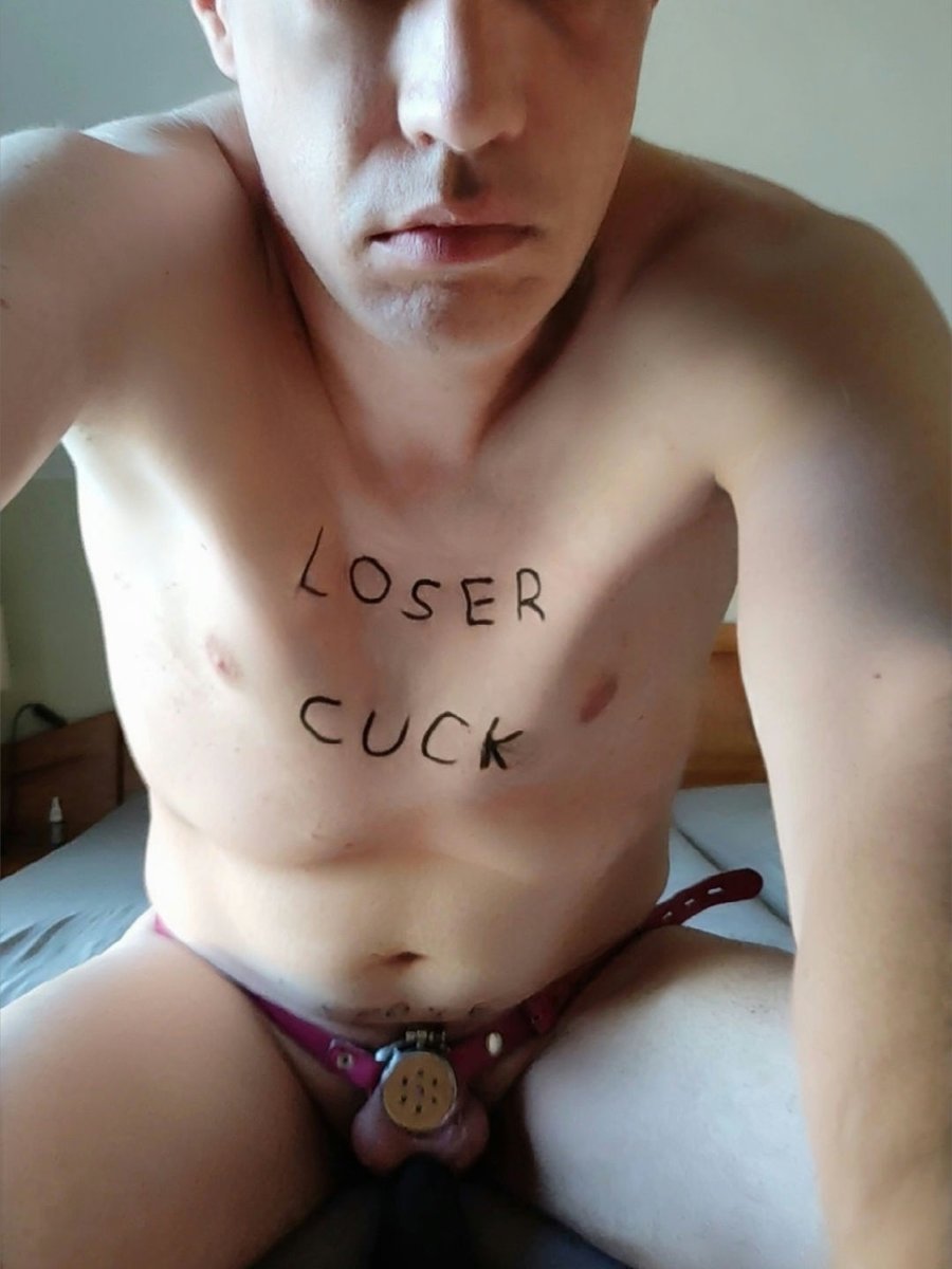 Bi_Cuck79's tweet photo. #chastity #cuckold #humiliation https://t.co/QOJmtKFGPJ