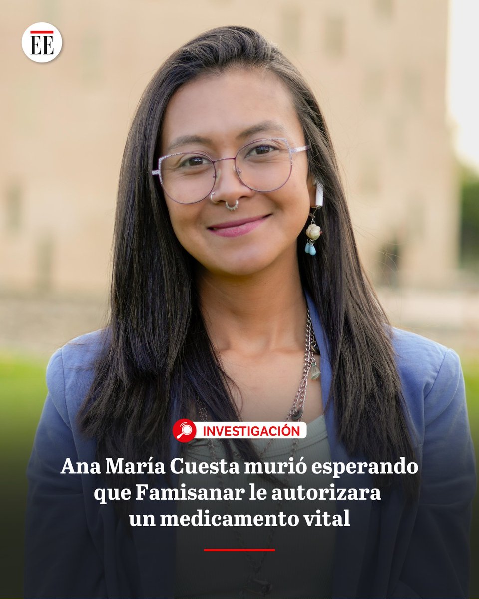 Ana María Cuesta, directora del Centro de Memoria, Paz y Reconciliación de Bogotá, murió esta semana a los 39 años, esperando que Famisanar le entregara medicamento vital. En este hilo contamos su historia y la lucha que libró por su salud. 🧵elespectador.com/investigacion/…