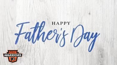 FlyersWarriors's tweet image. Happy Fathers Day to all of our incredible dads!! thank you for your guidance, support and love.