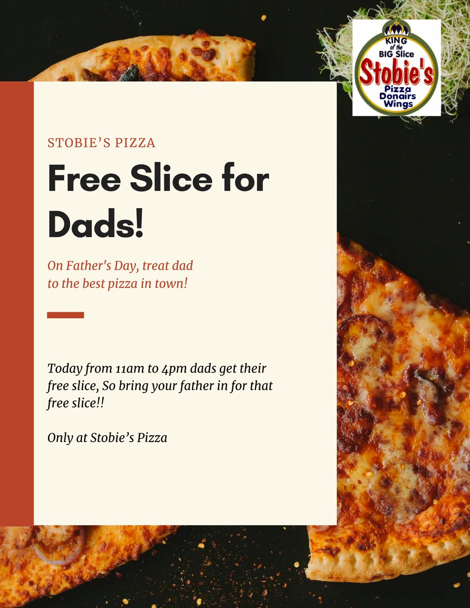 STOBIE’S PIZZA tweet media