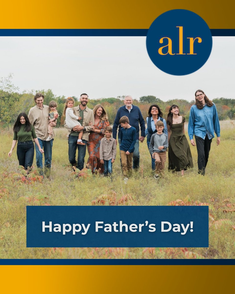 alrc's tweet image. We are honored to share a Father's Day reflection from our Founder and CEO Larry Ross. We extend our heartfelt gratitude to all the fathers who are nurturing and guiding the next generation of fathers and mothers. Wishing everyone a blessed and meaningful Father’s Day!
