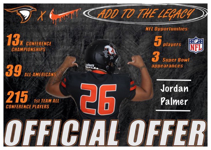 After a great Uindy camp and conversation with <a href="/coachmonty11/">Coach Monty</a> , I’m blessed to announce I have received an offer from <a href="/AUFootball__/">Anderson University Football</a>