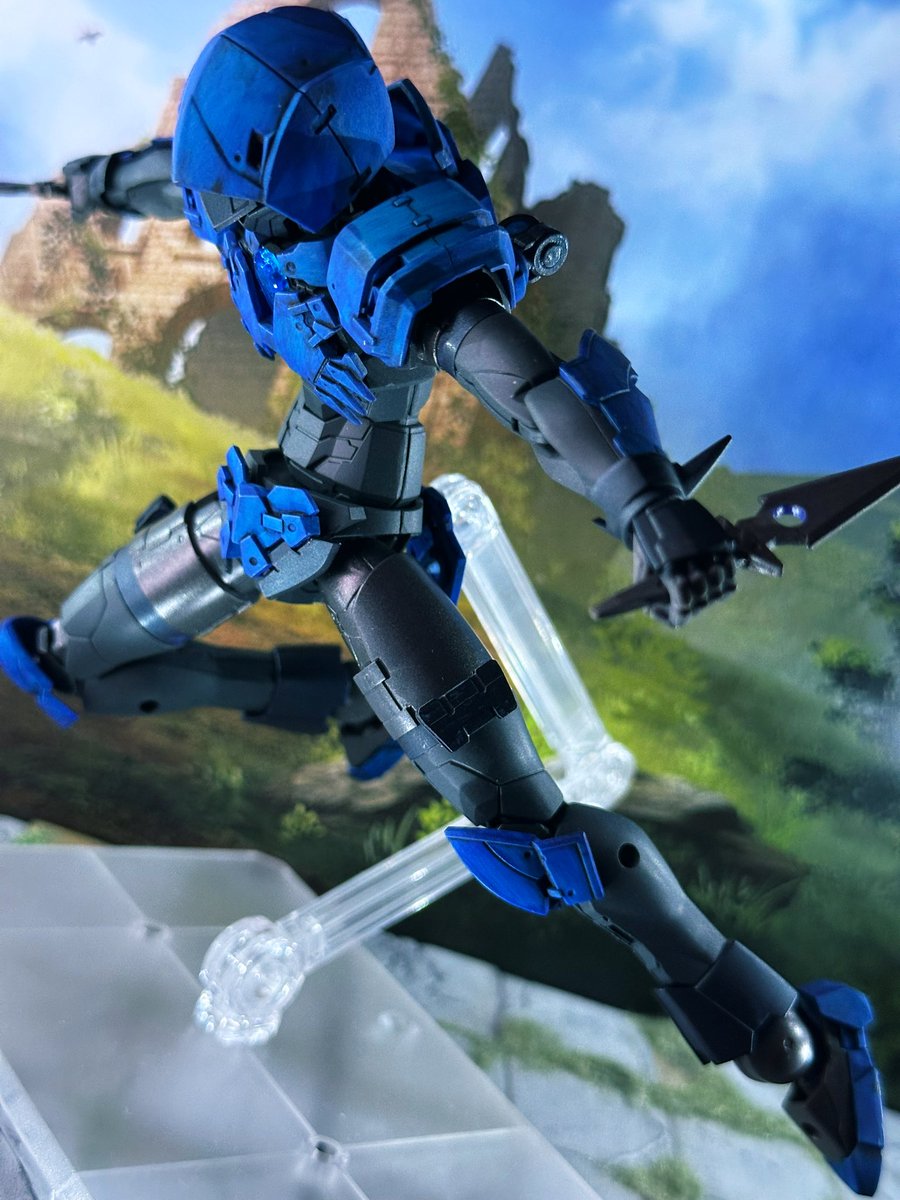 今年21作目は、30MFリーベルアサシン！ アーマー類はベルベットブルー