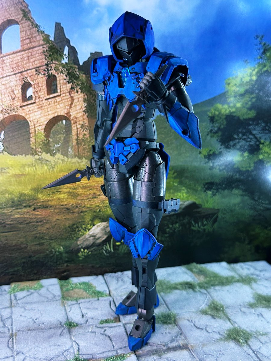 今年21作目は、30MFリーベルアサシン！ アーマー類はベルベットブルー