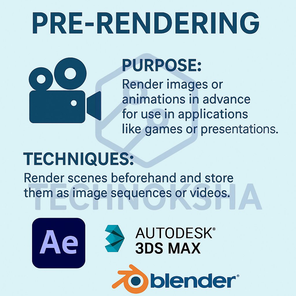 Technoksha's tweet image. 📷 Pre-Rendering: Render Now, Play Smooth Later

#PreRendering #AnimationWorkflow #Blender3D #AdobeAfterEffects #3dsMax #RenderingPipeline #GameDev #MotionGraphics #VisualEffects #3DAnimation #technoksha