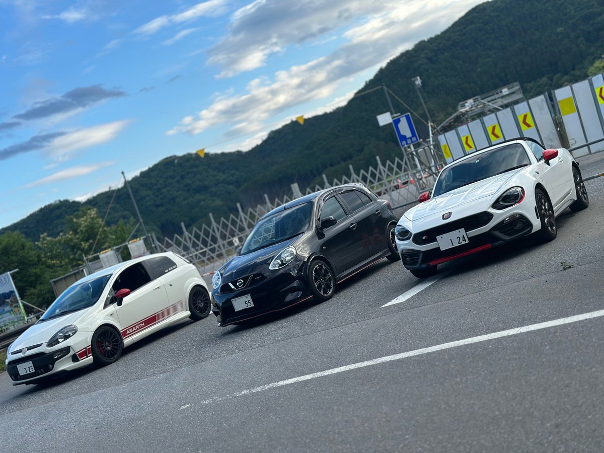 メンテをお願い
からのツーリング
#abarth #puntoevo #124spider #k13