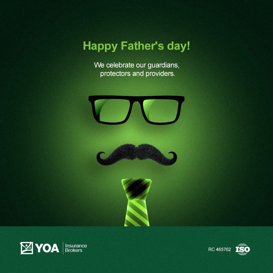 YoaBrokers's tweet image. Happy Father’s Day to the ones who protect in more ways than we know.

#FathersDay #YOAInsurance