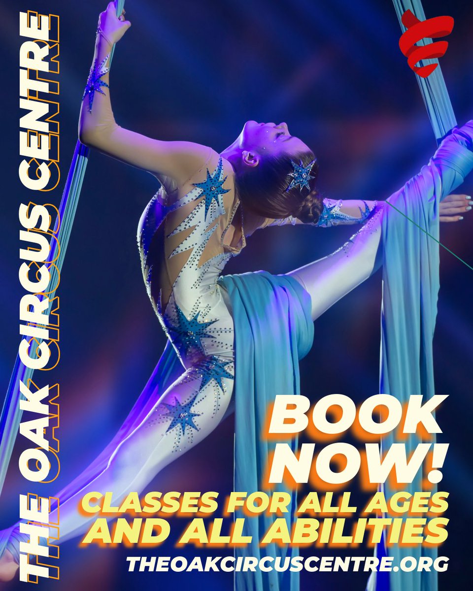 🎪 All ages, all abilities, one amazing circus! Whether you're 3 or 83, a first-timer or a pro-in-the-making, The Oak Circus Centre has a class that'll lift you up - literally.

Get moving, get creative and join the circus in Norwich!
🎟️ theoakcircuscentre.org

#Norwich #Circus