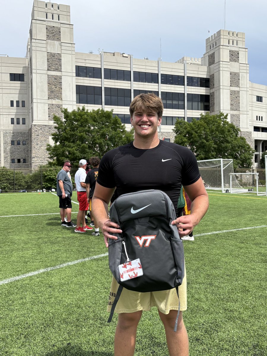 ReeceHonaker's tweet image. Had a great time competing against some of the best at VT yesterday. I was blessed to be named one of the Most Outstanding Players. Thank you to all the coaches who invested time to help me grow.
@CoachPryVT @CoachMooreVT @jcprice59 @tolbert_nance @Jan_JohnsonVT @Coach_Danielsen