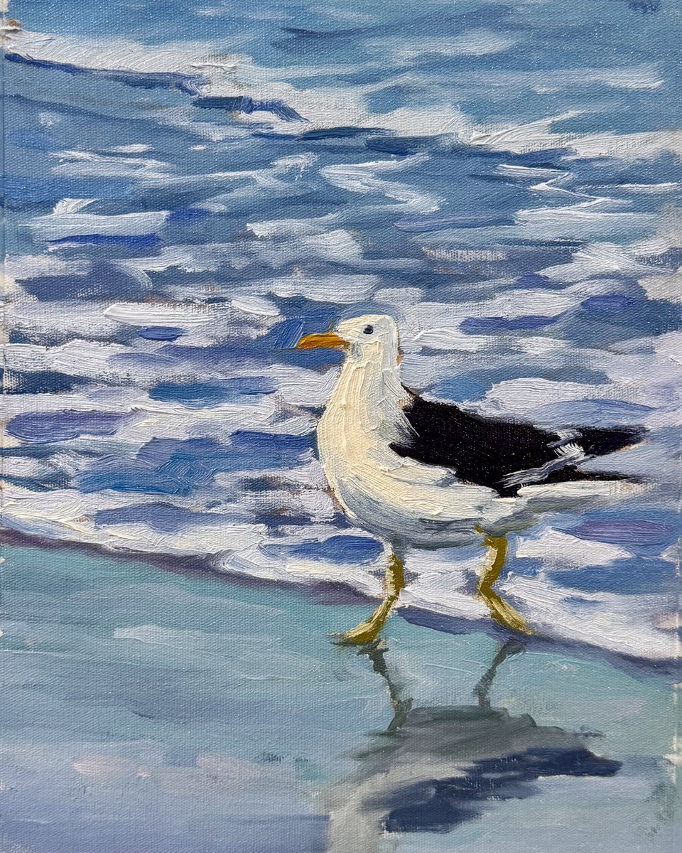 robertrburga's tweet image. Maré alta, 2025
20x25
Óleo sobre painel tela
-
Amo demais as texturas e pinceladas dessa aqui