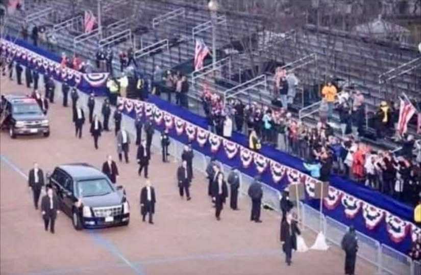 Yo TACO mumbo jumbo Trump, quite the turnout