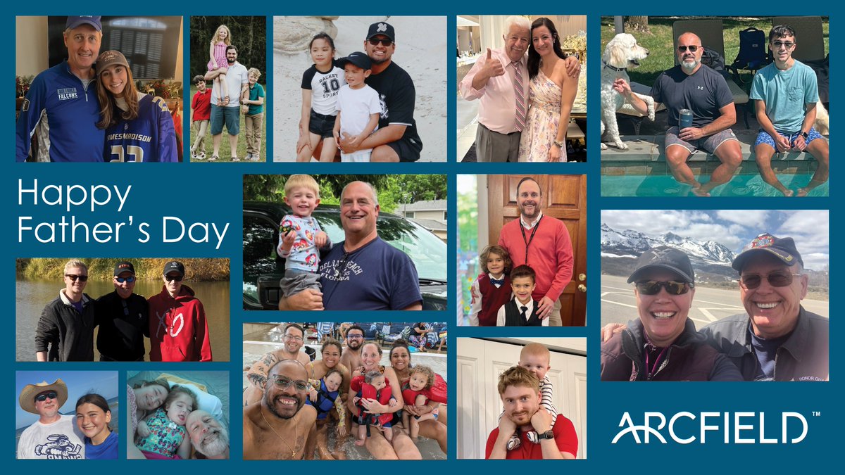 This Father’s Day, we celebrate all the incredible father and father figures in our lives who lead with strength, patience and unwavering support—at home and in the workplace.

Thank you for all that you do! #HappyFathersDay #WeAreArcfeild