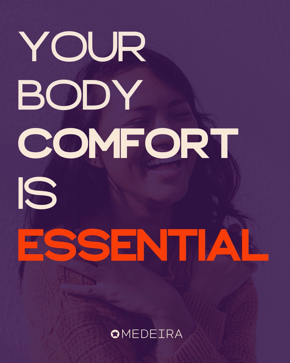 medeira2025's tweet image. Your body speaks.
And when it asks for comfort — we listen.
✨ Prioritize your wellbeing, because you deserve to feel good every day.
#MedeiraComfort #EssentialSupport #FeelGoodLiving