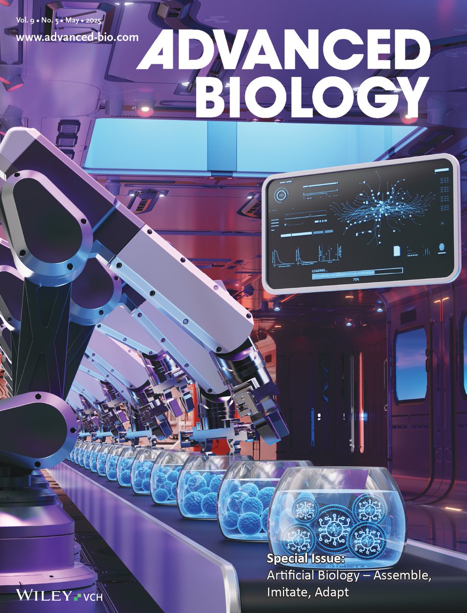 Ella Marushchenko (@ella_maru) on Twitter photo 🧫 Our new cover: Automation Meets Synthetic Biology🤖
The cover art captures the heart of the study: a #robotic, AI-driven platform for large-scale production of protein-expressing #synthetic_cells. <a href="/NogaSharfPauker/">Noga Sharf Pauker</a>, <a href="/AviSchroeder/">Avi Schroeder</a>, <a href="/ShannyAckerman/">Shanny Ackerman</a> and colleagues from 🧫 Our new cover: Automation Meets Synthetic Biology🤖
The cover art captures the heart of the study: a #robotic, AI-driven platform for large-scale production of protein-expressing #synthetic_cells. <a href="/NogaSharfPauker/">Noga Sharf Pauker</a>, <a href="/AviSchroeder/">Avi Schroeder</a>, <a href="/ShannyAckerman/">Shanny Ackerman</a> and colleagues from