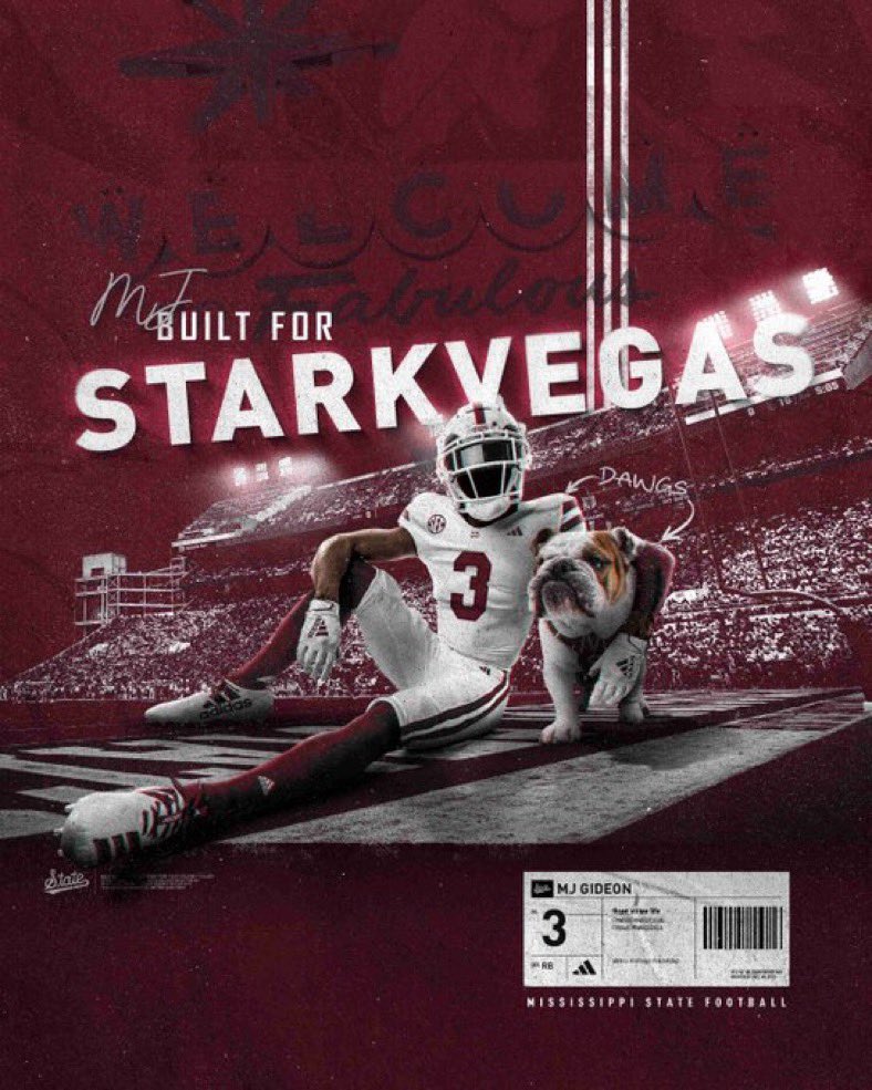 MJGideon1's tweet image. Thanks for the love @HailStateFB
