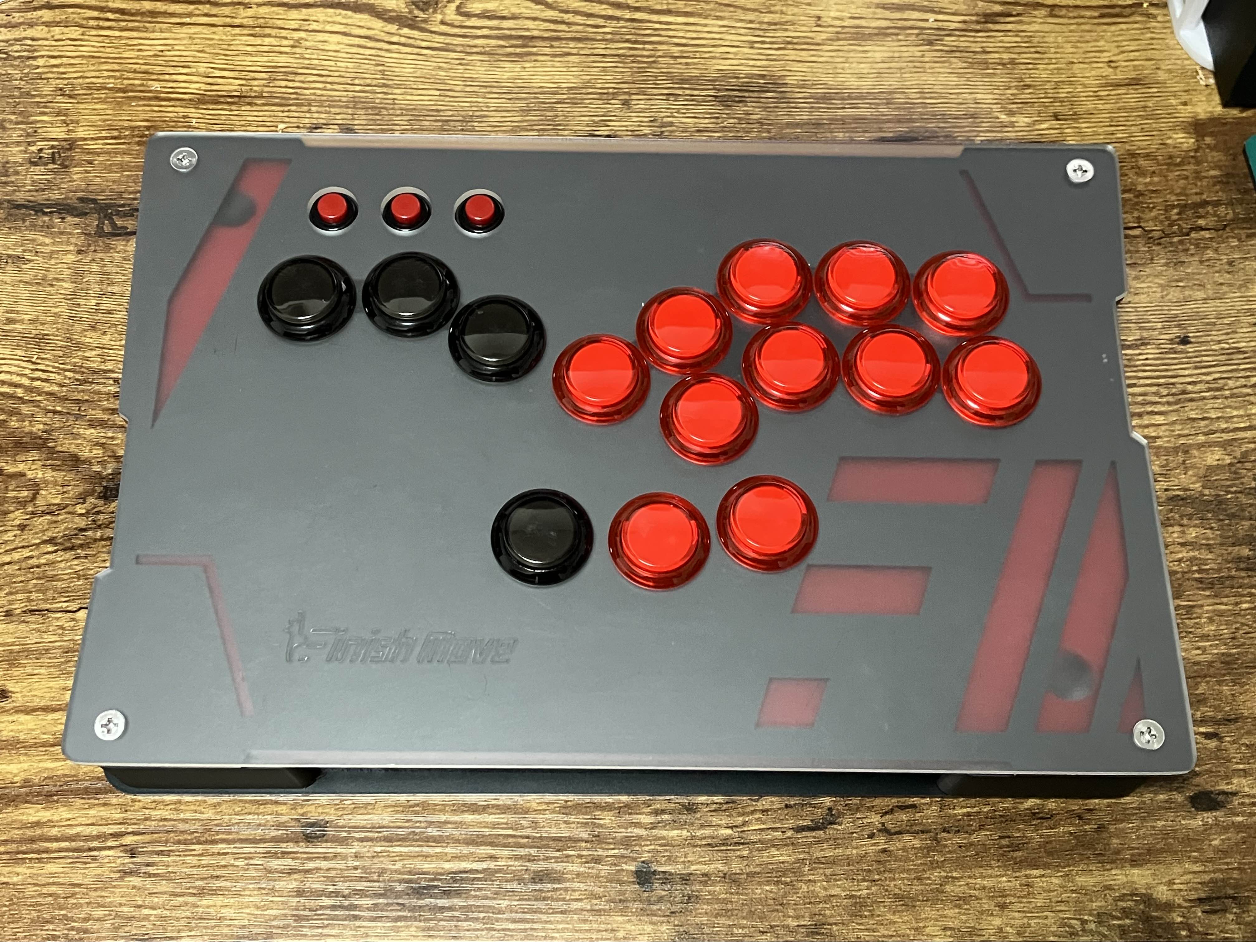 美品 レバーレスコントローラー Finish Move ブラック レバーレスコントローラー 『Finish Move（フィニッシュムーブ