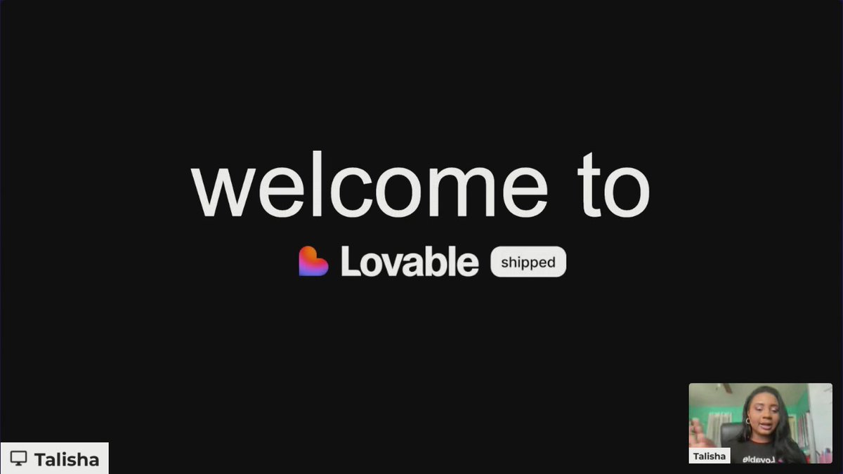 marcinuio's tweet image. Exciting partners for the @lovableshipped @lovable_dev @realtalishaw
thank you to our sponsors:
📷 title sponsors: @awscloud + @supabase
📷 and huge thanks to: clerk, hummingbird vc, elevenlabs, make, paypal, secret, toolhouse
excited to #buildinpublic for #lovableshipped