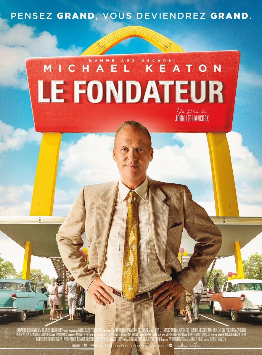 7 films sur l'argent que tu dois absolument regarder cette semaine :

1. Le fondateur