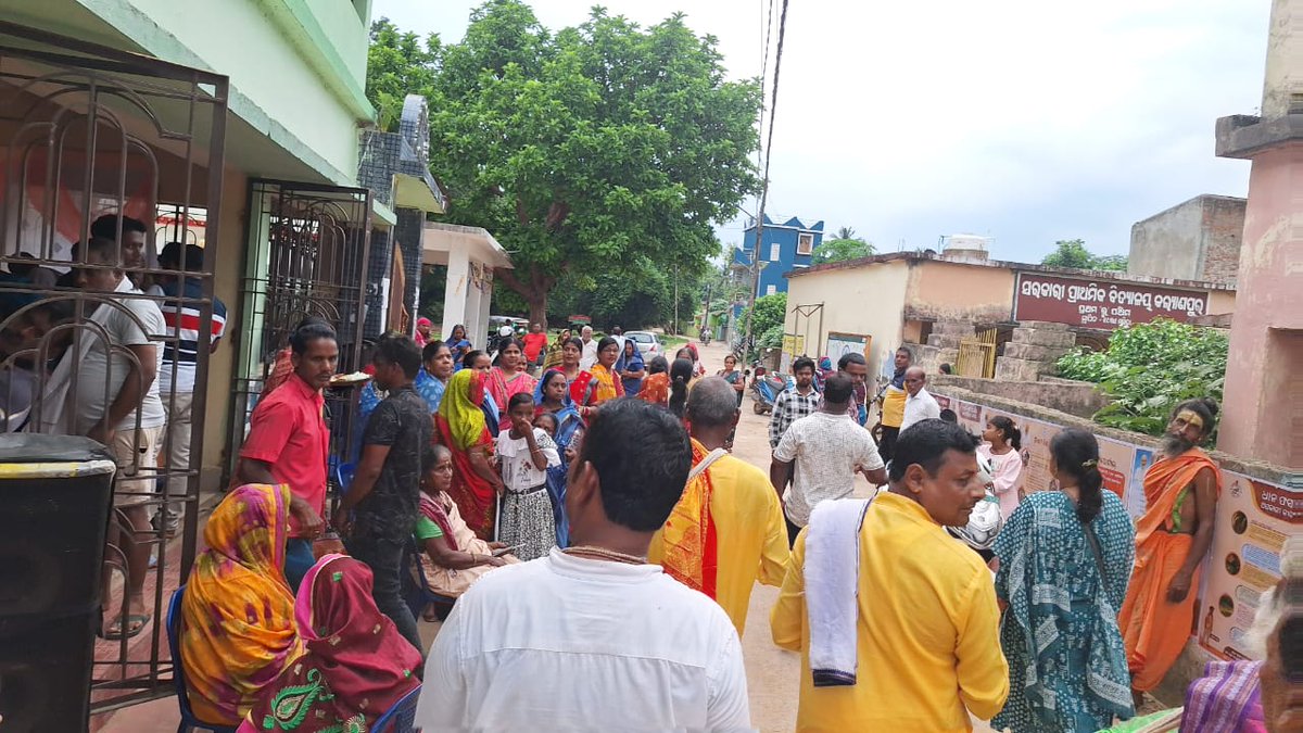 Bikash Bahan Yatra at Kalyanpur GP under Bhubaneswar Block