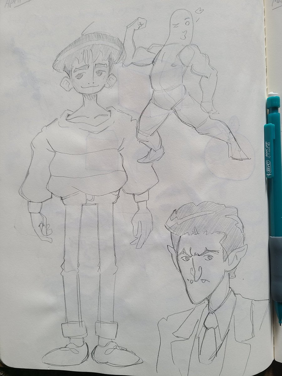 Some random sketches