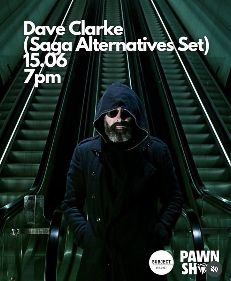 909originals (@909originals) on Twitter photo In case <a href="/DJDaveClarke/">Dave Clarke</a>’s storming set at <a href="/BeyondThePaleIE/">Beyond The Pale</a> wasn’t enough for you this weekend, he’s also playing at Pawn Shop x <a href="/subjectevents/">Subject</a> this evening at 7pm 😎 In case <a href="/DJDaveClarke/">Dave Clarke</a>’s storming set at <a href="/BeyondThePaleIE/">Beyond The Pale</a> wasn’t enough for you this weekend, he’s also playing at Pawn Shop x <a href="/subjectevents/">Subject</a> this evening at 7pm 😎