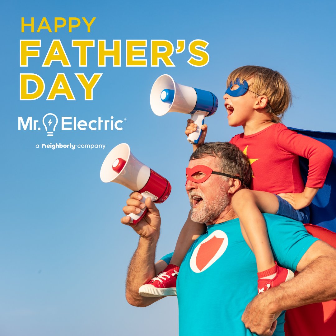 To the dads who light up our lives—whether you’re flipping breakers or flipping pancakes—we salute you! 💡💙

Thank you for your hard work, your love, and your “can fix anything” attitude. Wishing all the amazing dads a day filled with relaxation and appreciation!