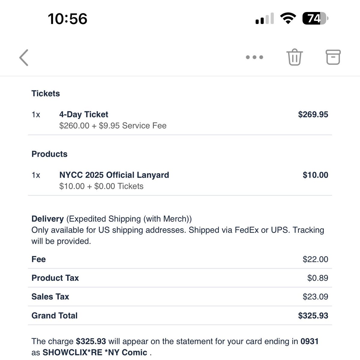 Victorieux_'s tweet image. FOR THE 12TH CONSECUTIVE YEAR 4-Day Ticket for @NY_Comic_Con secured! #NewYorkComicCon #NYCC
