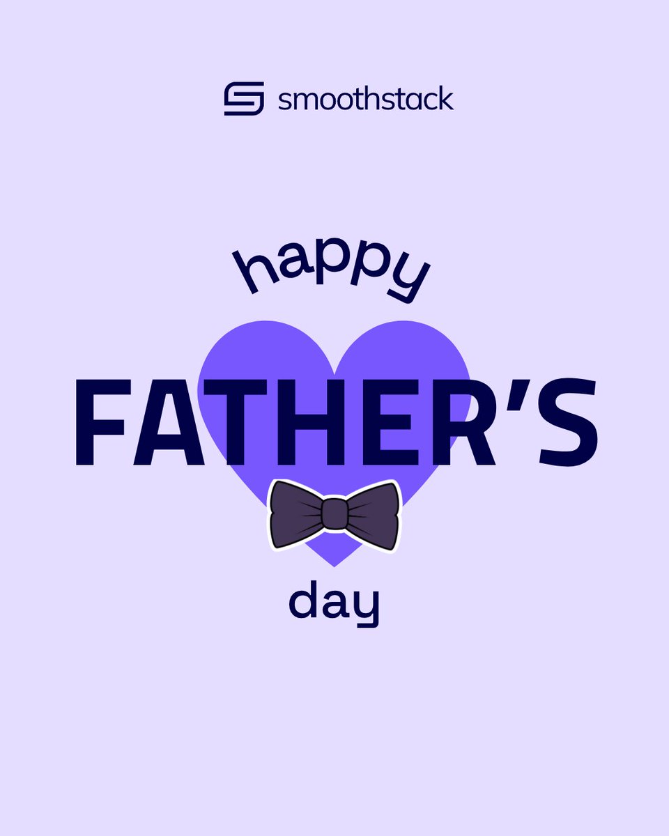 Smoothstack's tweet image. Happy Father’s Day to the dads who lead, teach, and inspire — in work, in life, and everywhere in between.
We celebrate you today.
#Smoothstack #StackedforSuccess #FathersDay #ThankYouDads #Leadership #FamilyFirst