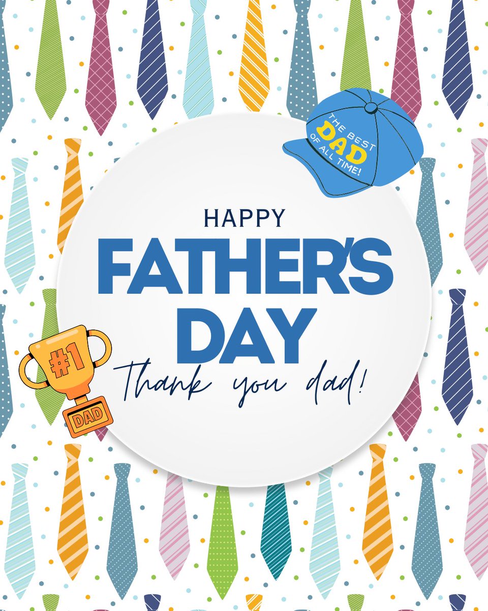 Today we celebrate all #THEDISTRICT dads and father figures who show up, cheer loud, and encourage every step forward. 💙 Happy #FathersDay!