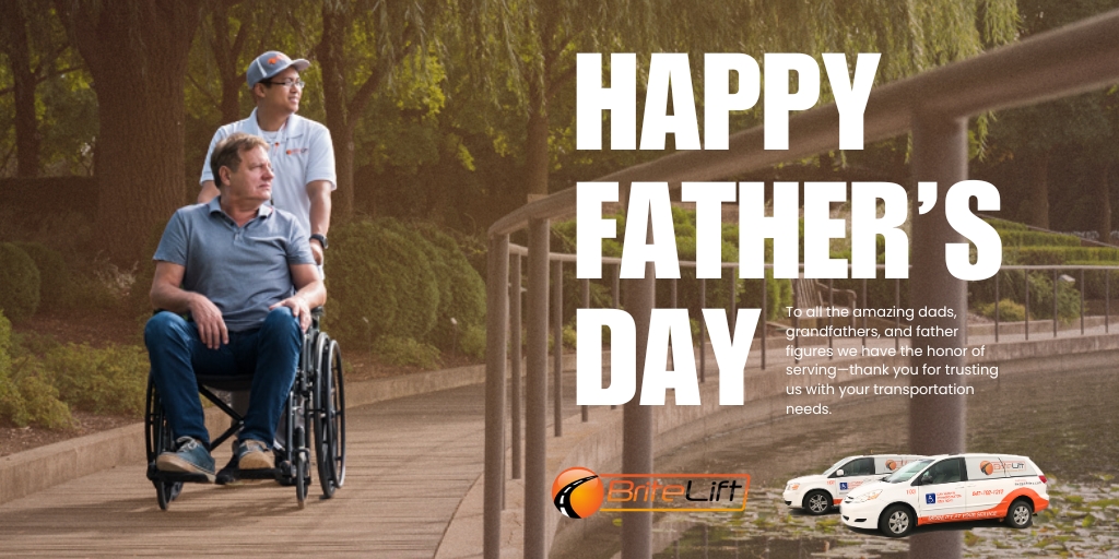 BriteLift's tweet photo. Happy Father's Day to the dads who taught us how to drive through life with strength, patience, and love.

📞 Need a ride to celebrate with Dad? We’re here for you.

https://t.co/hrhuXgStOo 

#FathersDay #ChicagolandDads #AccessibleRides #FathersDay2025 #BriteLiftCares https://t.co/IBbbmHoLFe