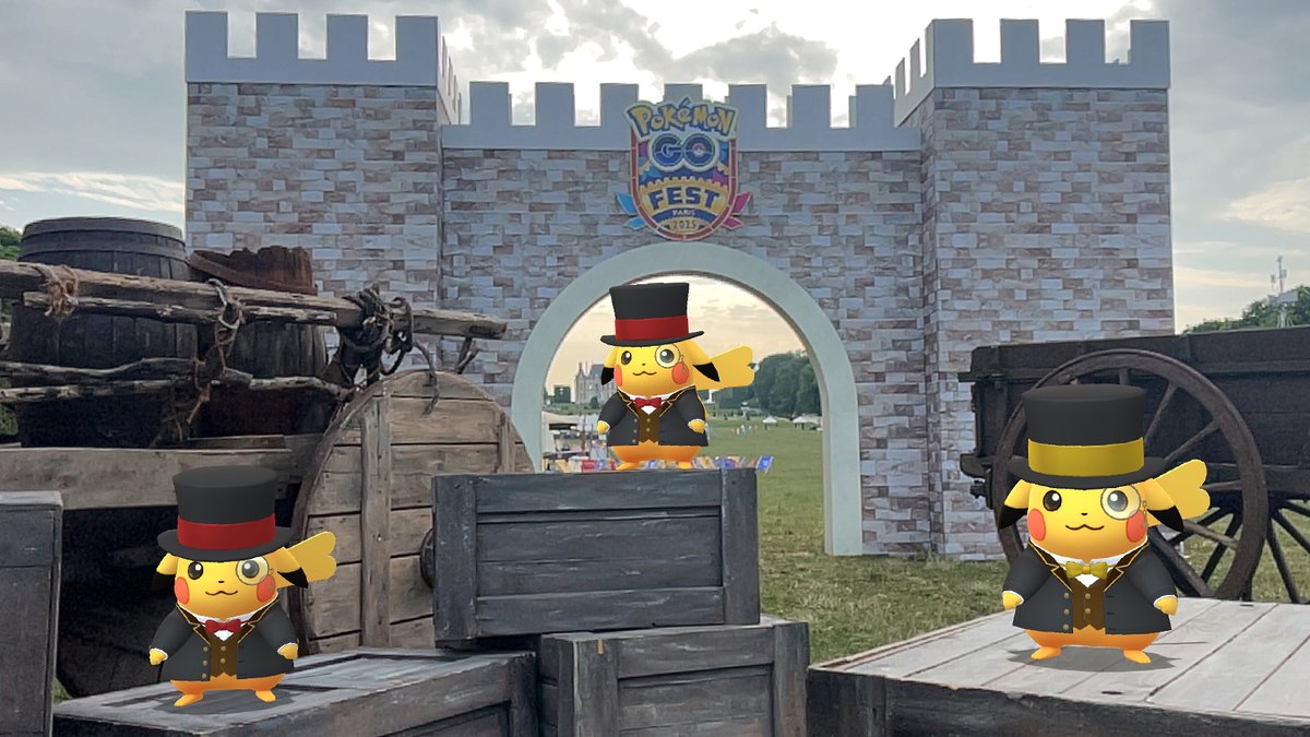 Avistado en París: un Pikachu de elegancia sin par – ¡con monóculo de curioso diseño! 🧐 

Pikachu formal hizo su entrada triunfal en el #PokemonGOFest2025 y causó sensación.