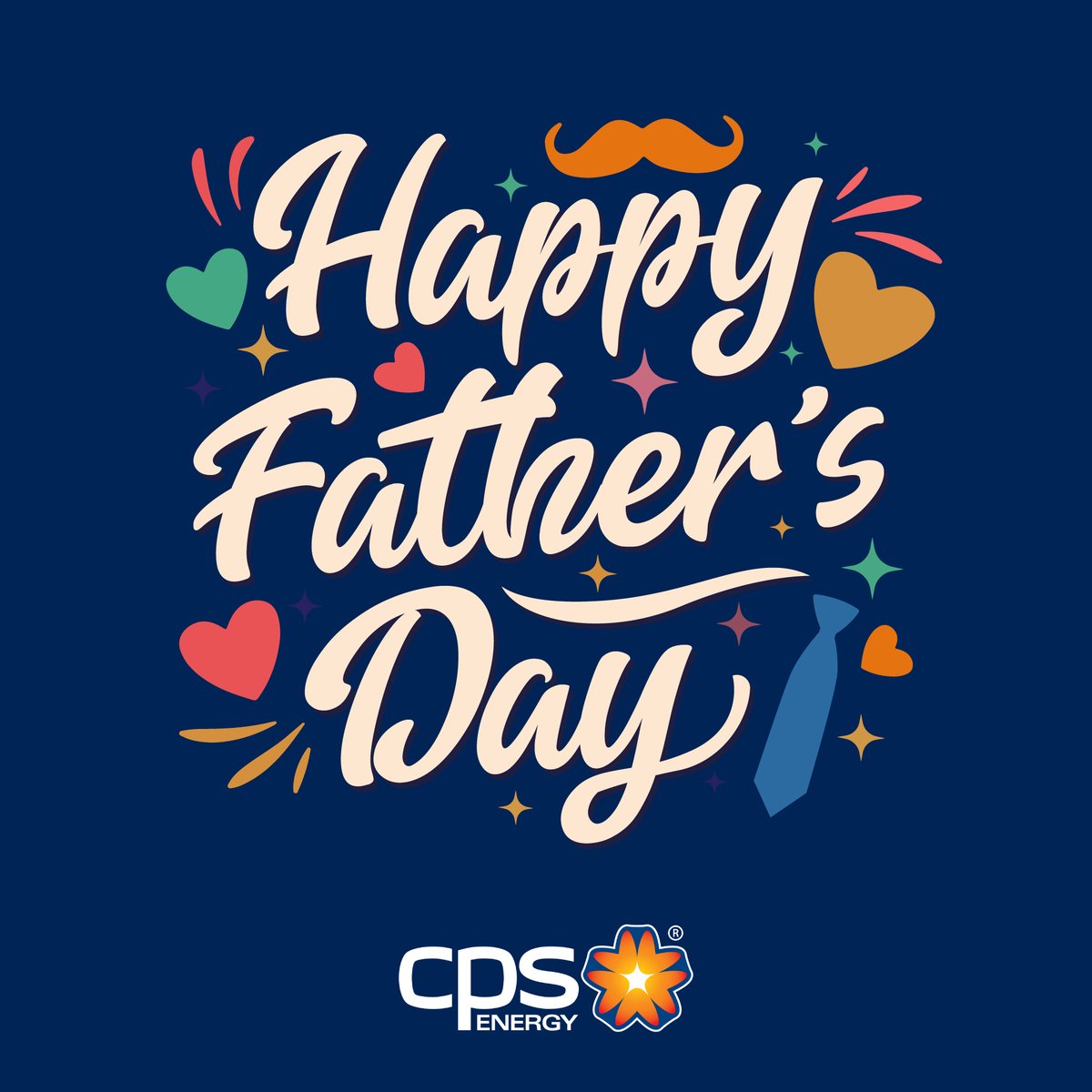 Happy Father’s Day to the ones who teach us, support us, and cheer us on. Today, we celebrate you! 💙 #FathersDay #HappyFathersDay #CPSEnergy