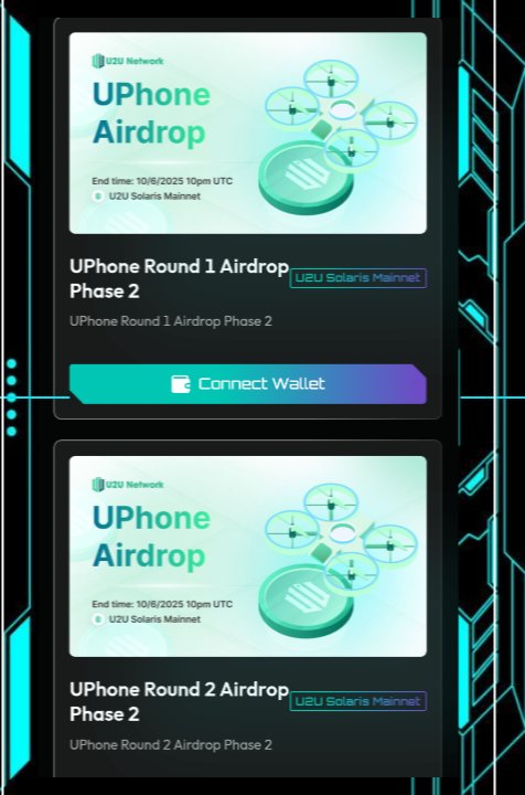alvaycariva's tweet photo. Yoo gm fam 🫡
Congrats to all eligible Uphone holders!
Your airdrops are now in a nice reward for believing in $U2U from the start
Don’t forget: you can stake your $U2U afterwards to keep those rewards growing
https://t.co/AP8EA2M0T2
#Uphone #U2UNetwork #U2UAirdrop https://t.co/y8ttX7MZNl