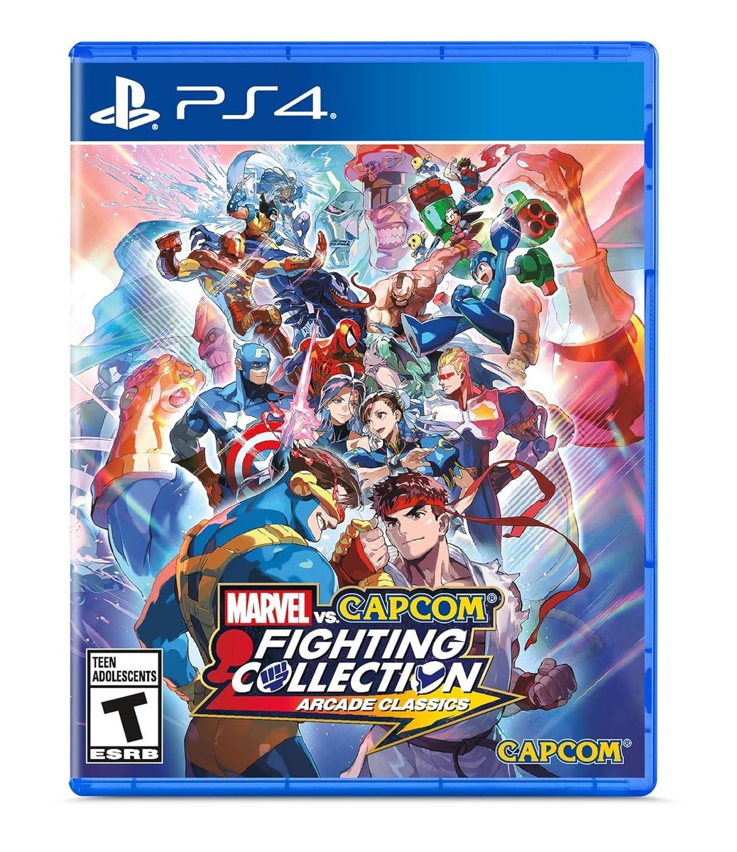 Marvel vs. Capcom Fighting Collection: Arcade Classics (PS4/Switch) is $24.99 at Target buff.ly/8EzxkU3 

Amazon
PS4 amzn.to/4bcotKe
Switch amzn.to/3RDKt9F

Best Buy buff.ly/neTMYIj 
Walmart buff.ly/BBTPFpp #ad 

$29.99
US PSN