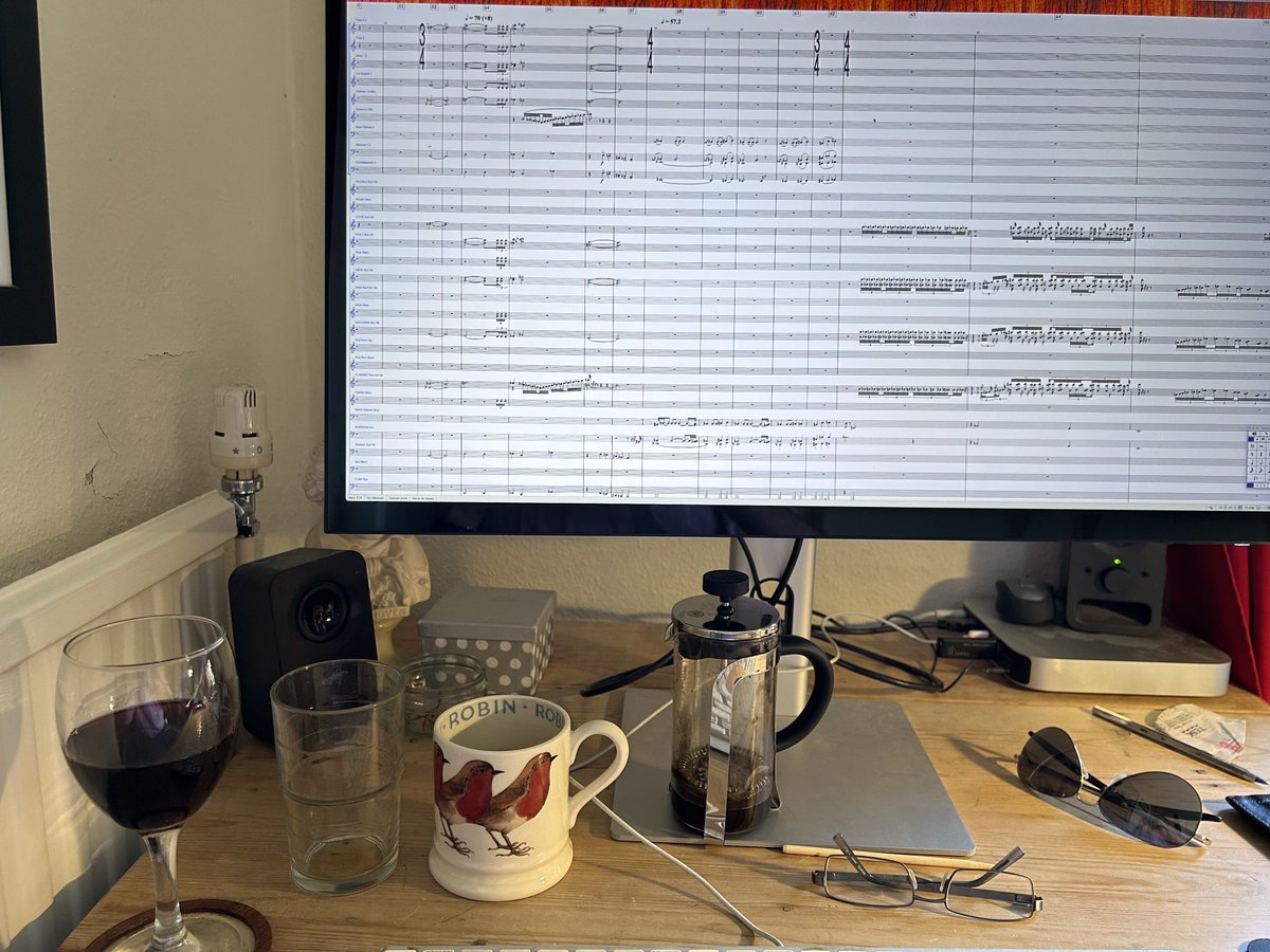 Today’s selection of restorative beverages.