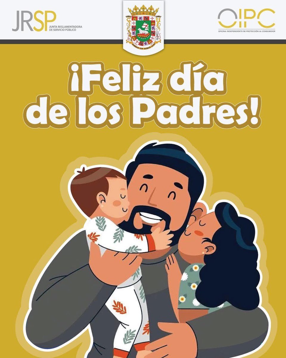 Ser papá es más que una palabra: es estar presente, escuchar, enseñar y amar sin medida.

Hoy celebramos a quienes dan todo por su familia, y a los que con su ejemplo construyen un mejor futuro.

¡Feliz Día de los Padres!