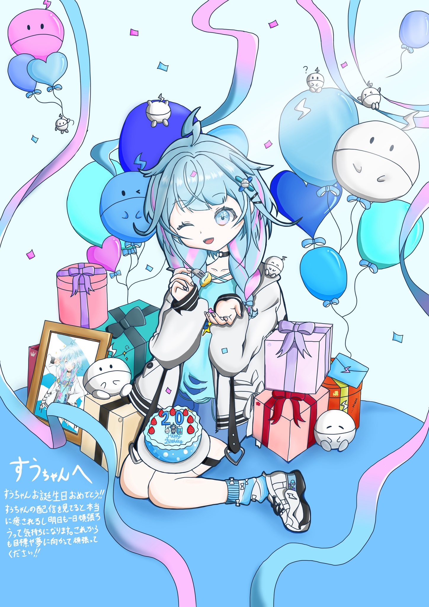 海外最新 孤独ヤミ 2nd  X: on 💬🔁💙 コスプレウィッグ