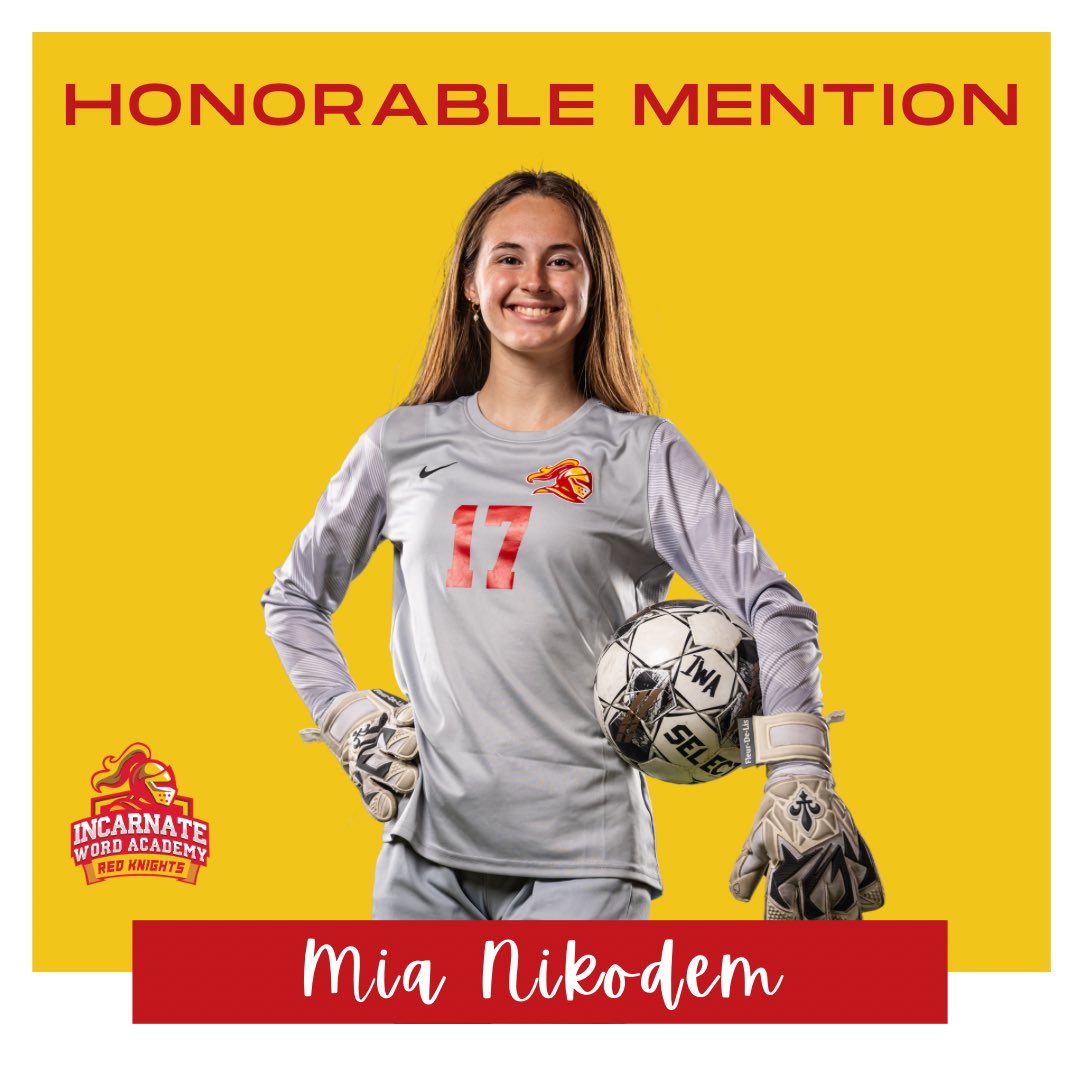 Conference Honors for these 5 ❤️💛

1st Team All-Conference <a href="/kaelimccartney2/">Kaeli McCartney</a> 
2nd Team All-Conference Khiyah Perkins
Honorable Mention Allison Molner &amp; Mia Nikodem 
Sportsmanship Award <a href="/AlyssaBeasley08/">Alyssa Beasley</a> 

Way to go ladies!!!