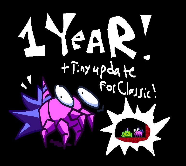 Happy first birthday meatball classic! 

 A small update has been released in commemoration. If you havent played yet, you oughta!! (It's free!)

newgrounds.com/portal/view/94… pinpan.itch.io/meatball-the-m…