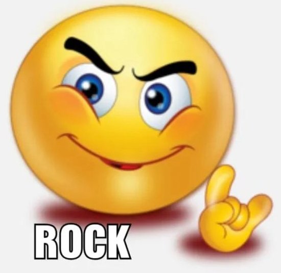 they're rockkk 🤘