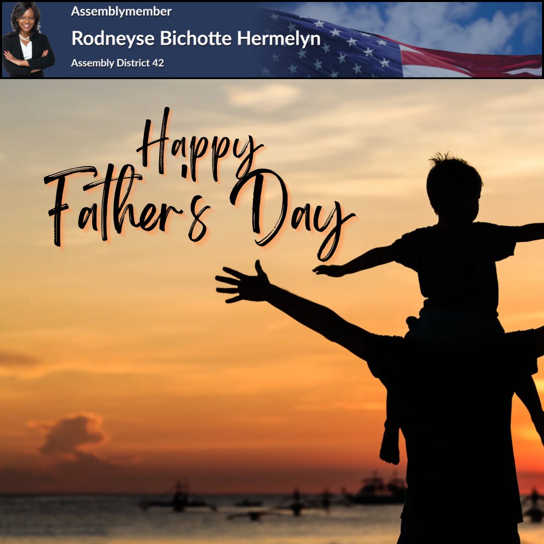 NYSBichotteHerm's tweet image. Happy Father’s Day!
May this special day bring you, your families, and your beloved fathers/father figures peace and happiness.