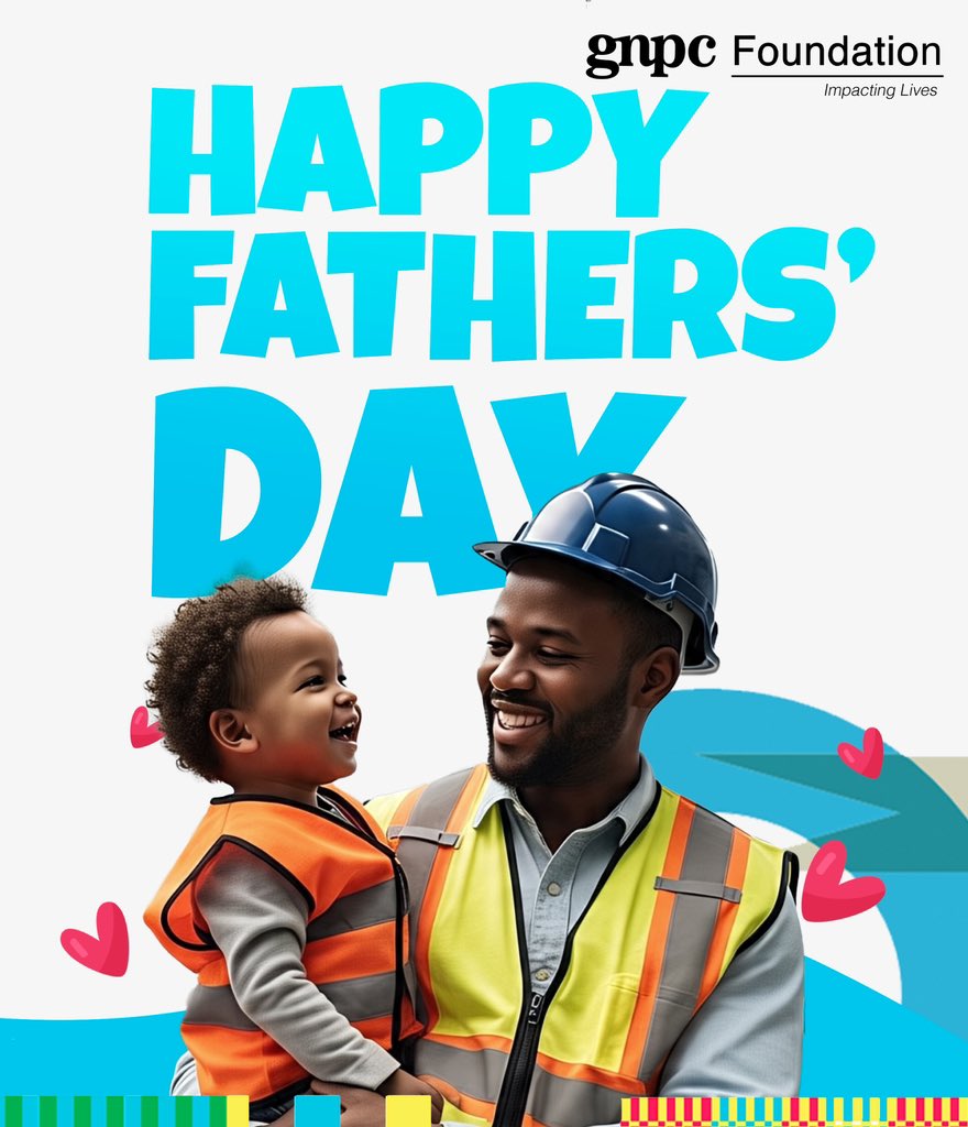GNPC Foundation as a body corporate, we celebrate amazing fathers who balance work and family with commitment, devotion, dedication and love.

Happy Father’s Day from us to all fathers.

#HappyFathersDay
#EmpoweringDreams
#ImpactingLives